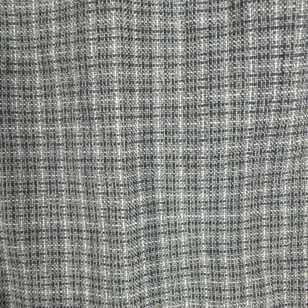 Lauren Ralph Lauren Total Comfort Wool Pants fits 35*28 Microplaid Cuffed gray